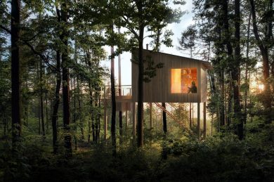 Faire la belle/le beau au bois dormant