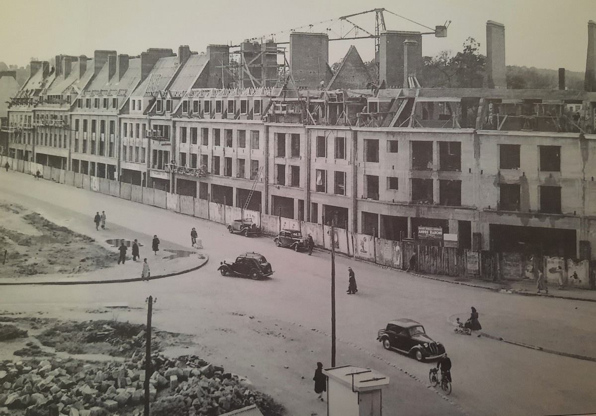 Evreux reconstruction