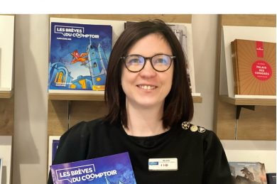 Mélanie, qui sourit !