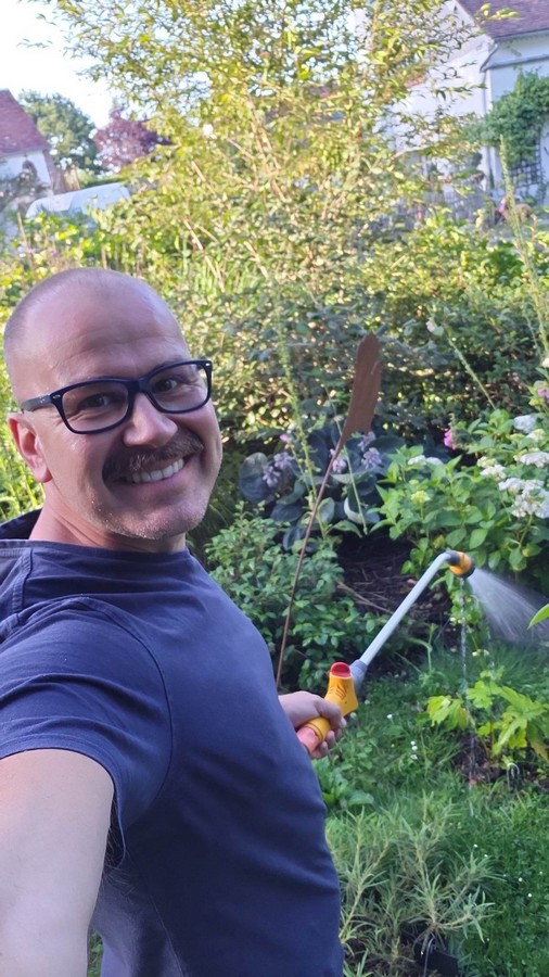 raphael au jardin ©R Dacquin