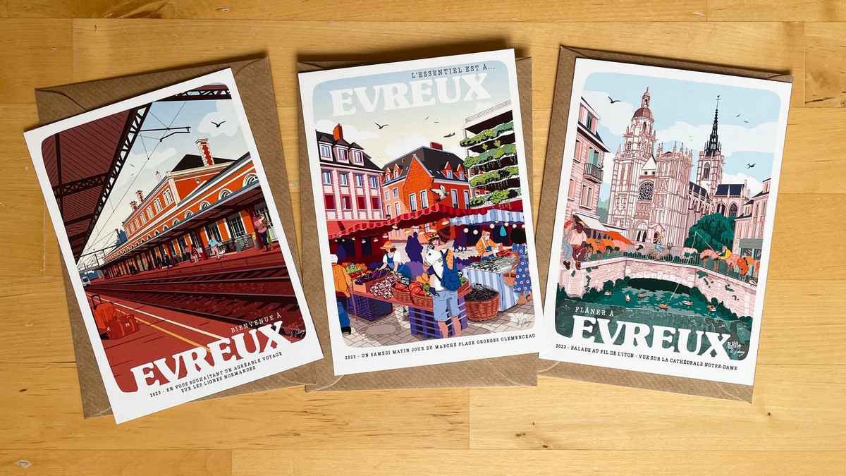 cartes Evreux ©Popille