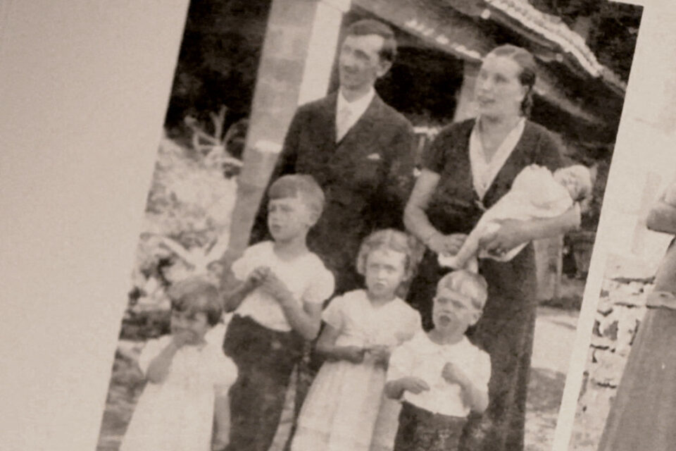 La famille Baudot dans les années 1930. ©AD27