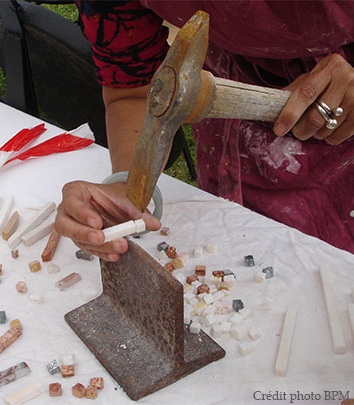 Coupe-marbre fetes romaines aout 2025©Gisacum