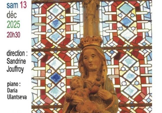 Concert de Noël du Chœur Véga à Gravigny