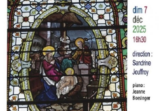 Concert de Noël du Chœur Véga à Saint-André de l’Eure