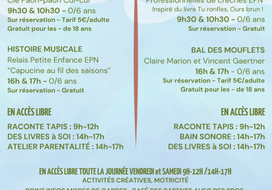 Festival Les Ptits Bouts – Bal des mouflets – MJC d’Évreux