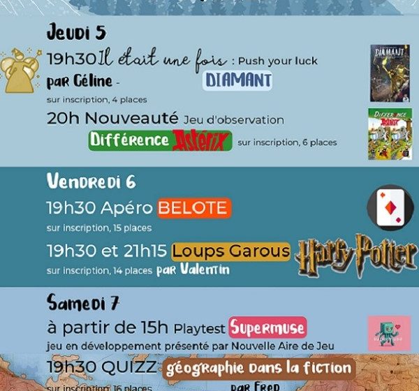 Quoi de neuf à l&rsquo;écume des jeux ?