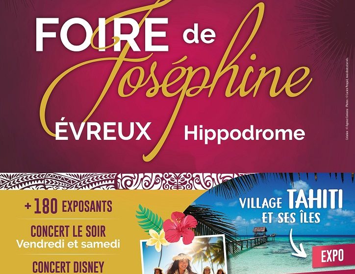 Foire Joséphine à Evreux Du 31 mai au 2 juin 2024