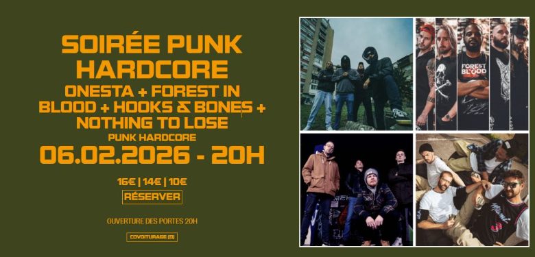 Soirée Punk Hardcore au Kubb
