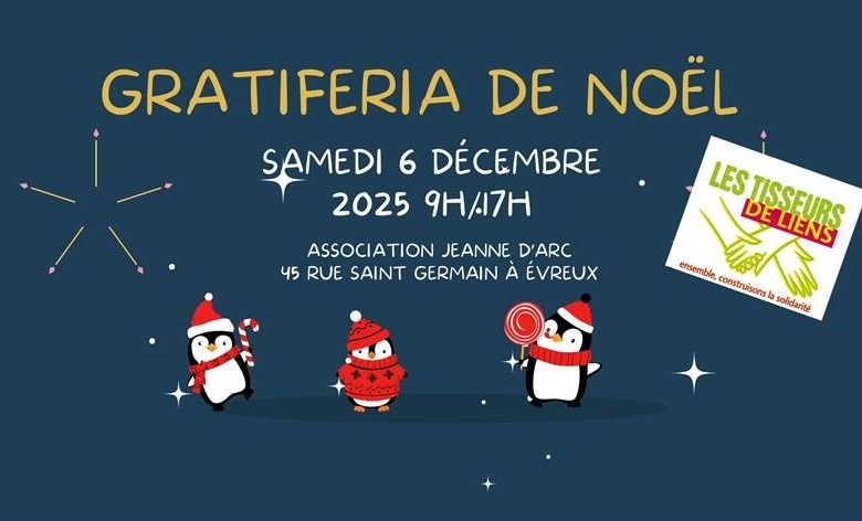 Gratiferia De Noel des Tisseurs de Liens à Evreux