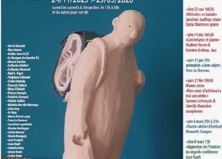 Expo : Livres artistes objets 6 – Voyage divers