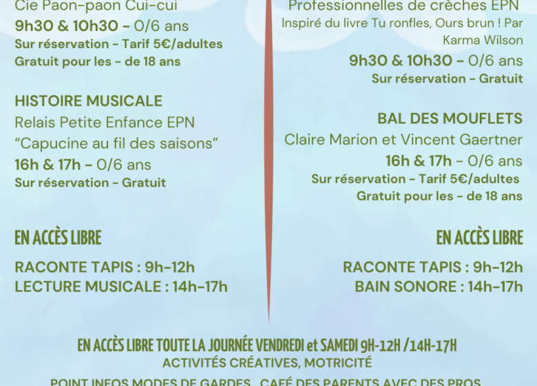 Festival Les Ptits Bouts – Bal des mouflets – MJC d’Évreux