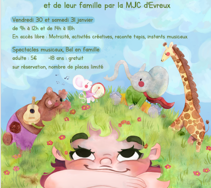 Festival Les Ptits Bouts – Bal des mouflets – MJC d’Évreux