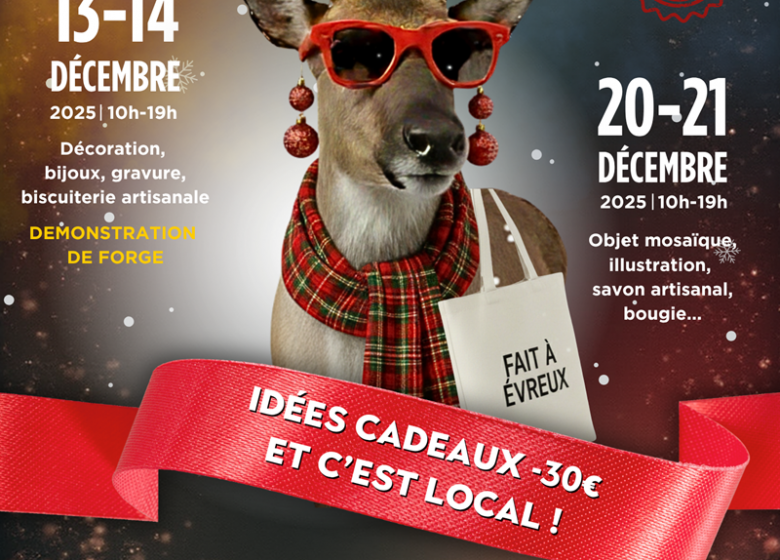 Marché de Noël des idées qui changent un peu – Evreux