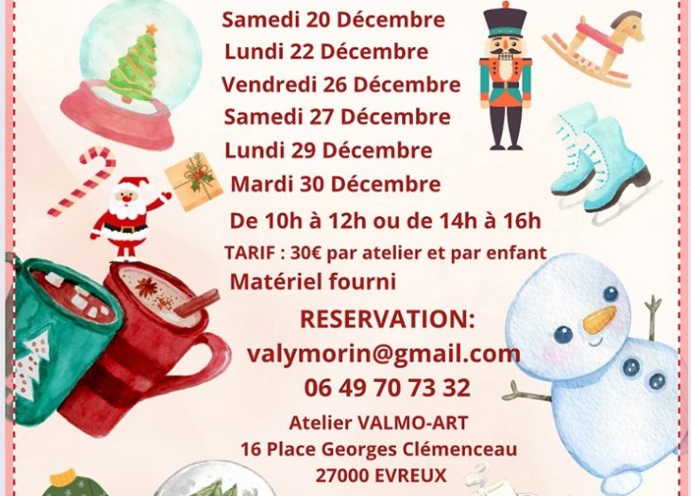 Les ateliers de Noël de Valérie