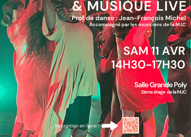 Atelier de Danse Afro-Contemporaine & Musique Live