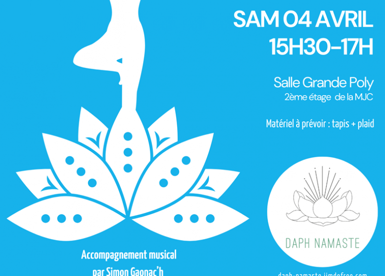 Yoga & Musique Live à la MJC Évreux