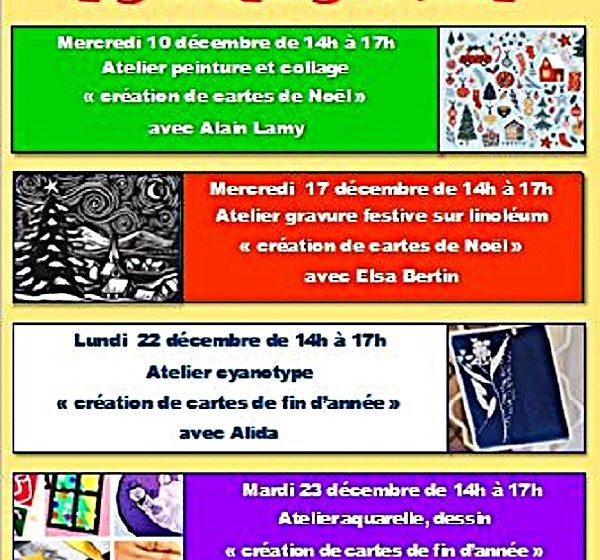 Les Ateliers de Noël au Passage des Arts