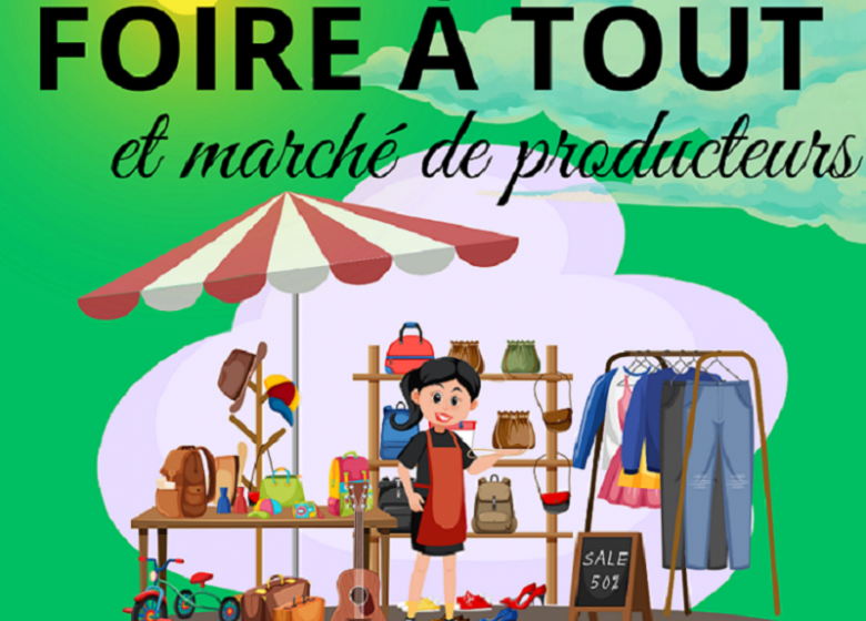 Foire à tout et marché de producteurs à Saint Germain sur Avre
