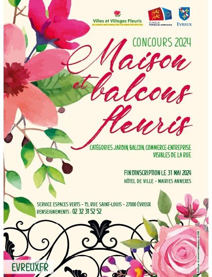 Concours Maisons Et Balcons Fleuris - Evreux