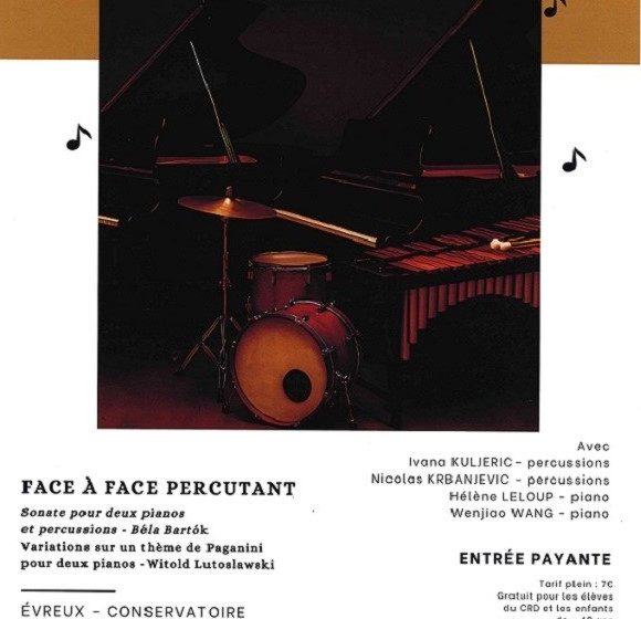 Concert : Face à face percutant