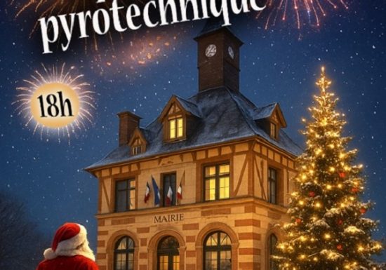 Feux d’artifice de Noël à Saint-André de l’Eure