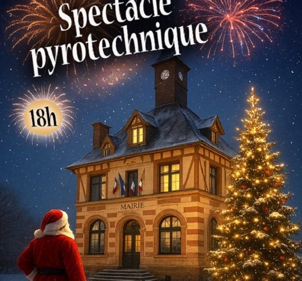 Feux d’artifice de Noël à Saint-André de l’Eure