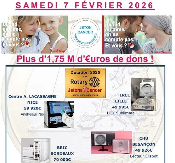 Opération jetons le cancer à Evreux
