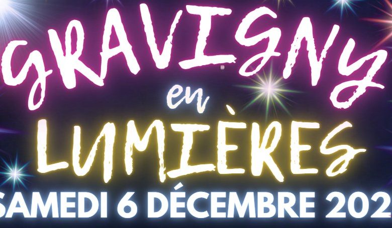 Gravigny En Lumière : Animation De Fin D’Année