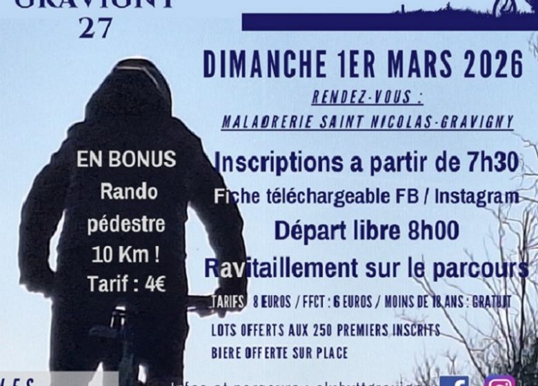 Randonnée VTT L&rsquo;hivernale