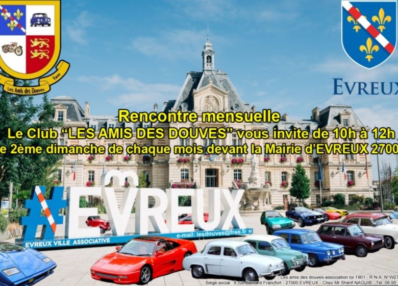 Rassemblement de voitures anciennes